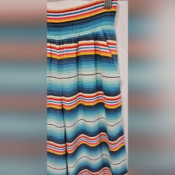 Ariat women XS palazzo southwest carrillo pants wide leg western cowgirl rodeo - Picture 4 of 7